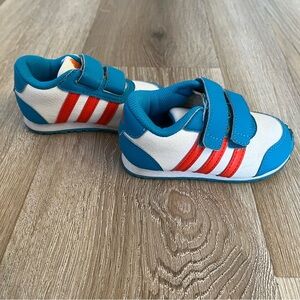 ADIDAS Sneakers 5 1/2K White Turquoise